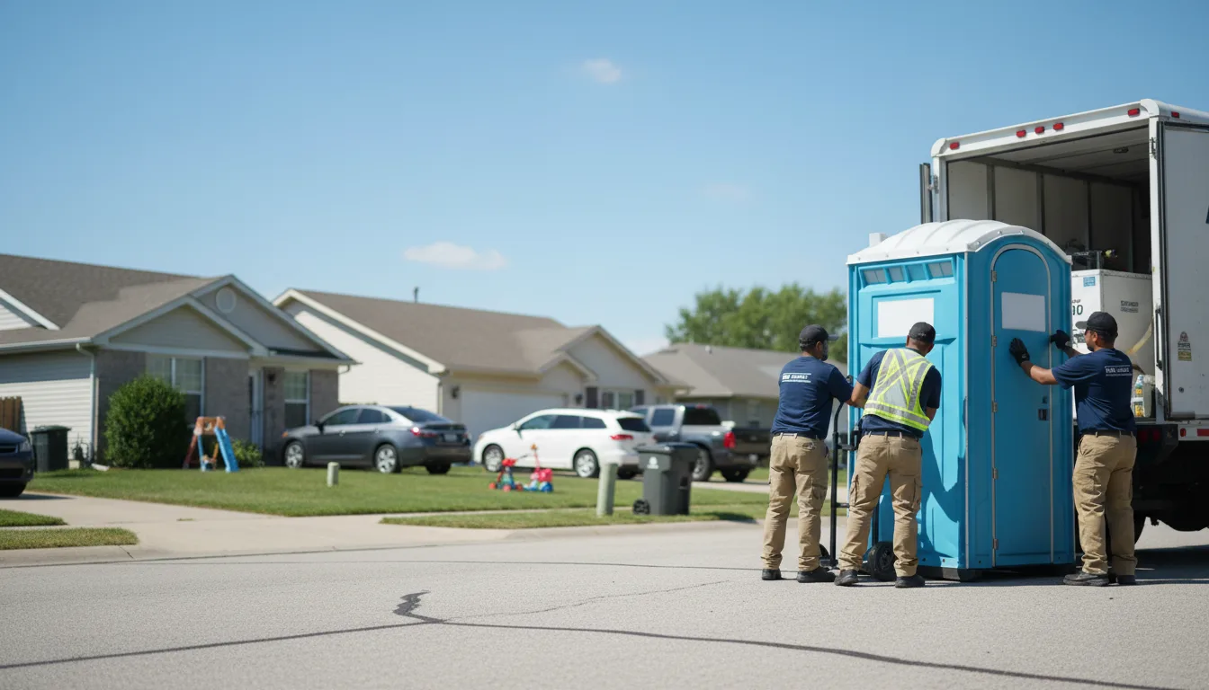 Standard Porta Potty Rentals in Lansing, IL near me